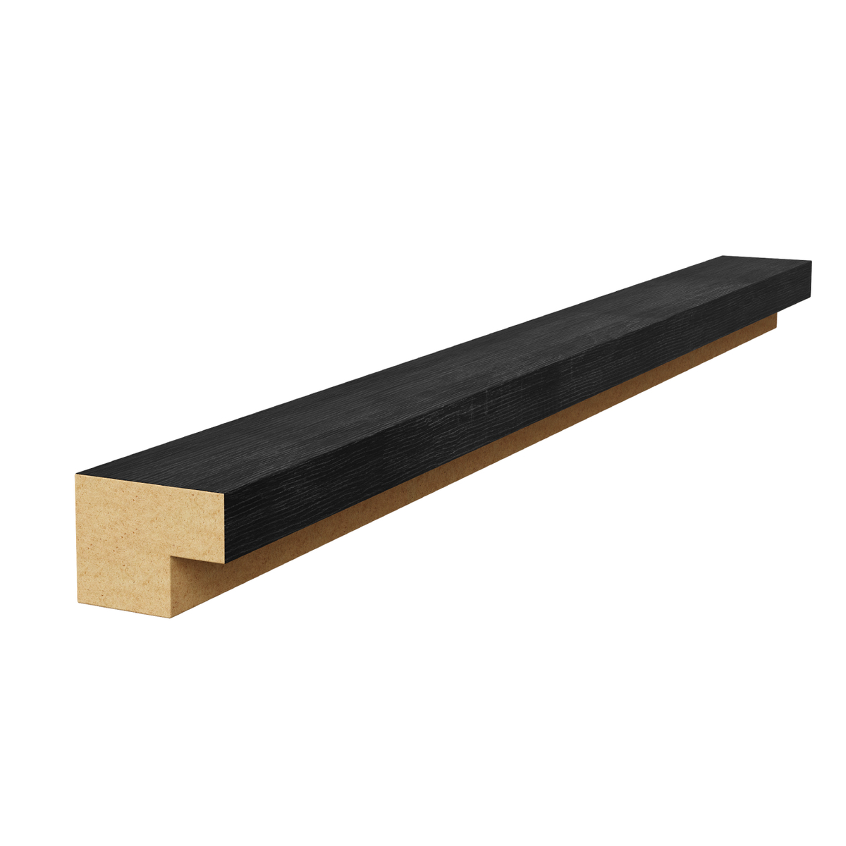 Финишный молдинг Cosca Decor Дуб Графит 1350×25×19